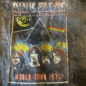 Pink Floyd tie dye tshirt size medium